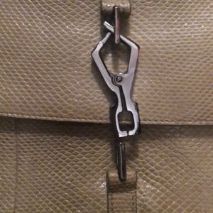 Gucci handbag under arm baby bag